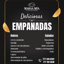 Menú de empanadas MASAA MÍA